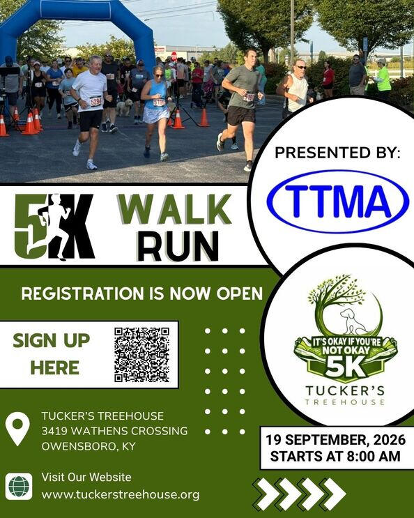 Tuckerโs Treehouse 5K Owensboro